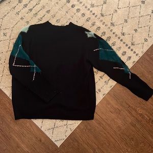Patterned Sweater L